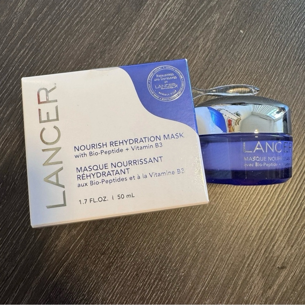 Lancer Nourish Rehydration Mask Bio-Peptide + Vitamin B3 /50ml